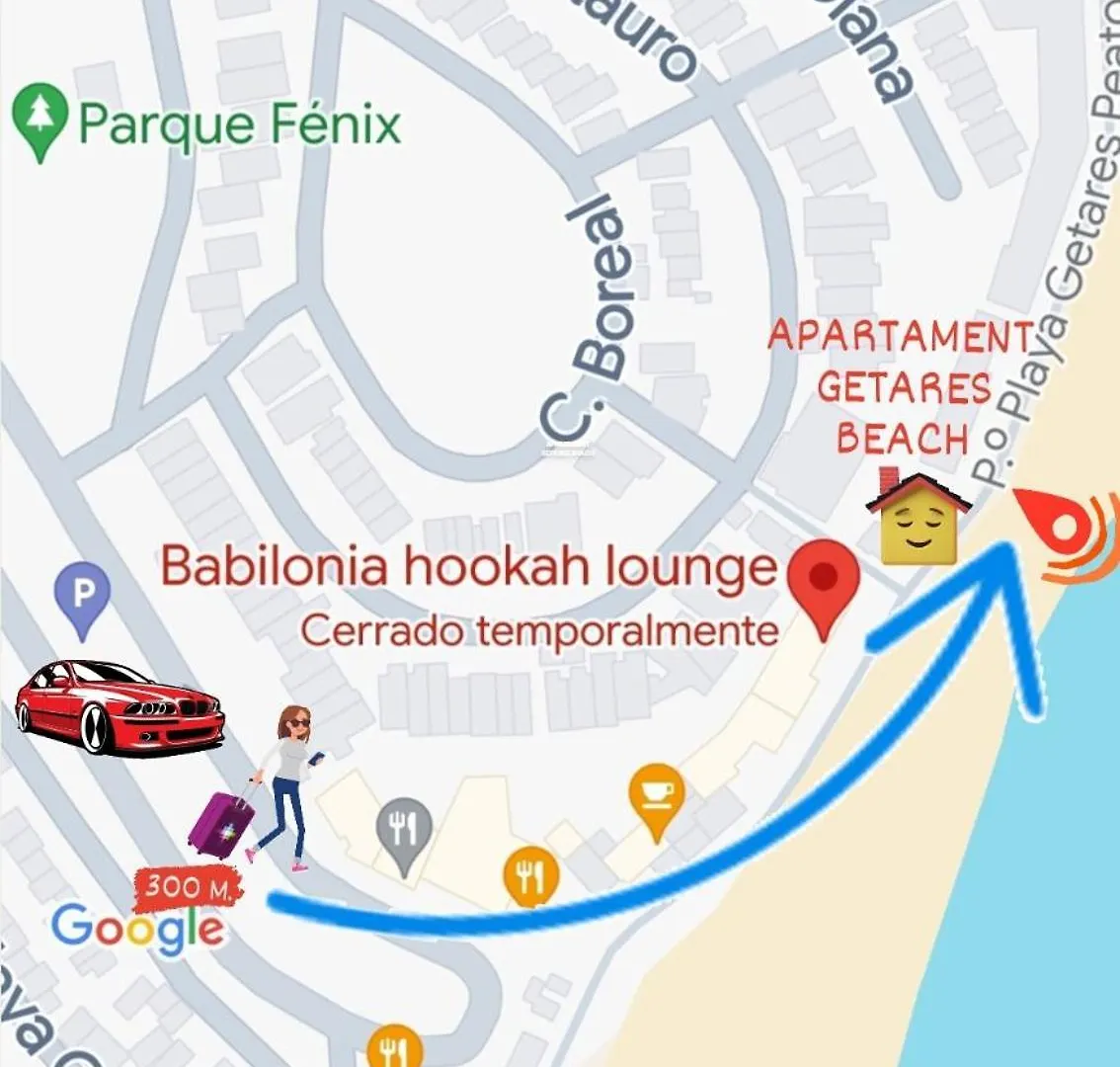 Apartment Getares Beach Algeciras